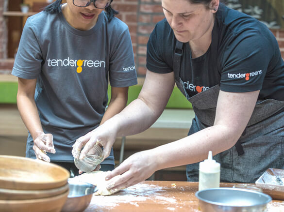 Tender Greens chefs focused on creating food