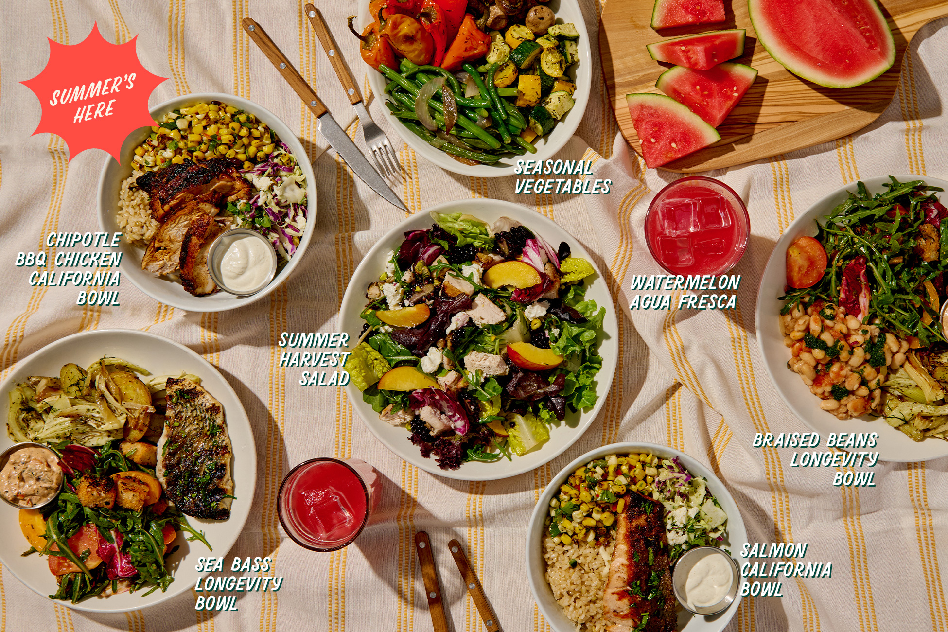 Tender Greens Summer Menu